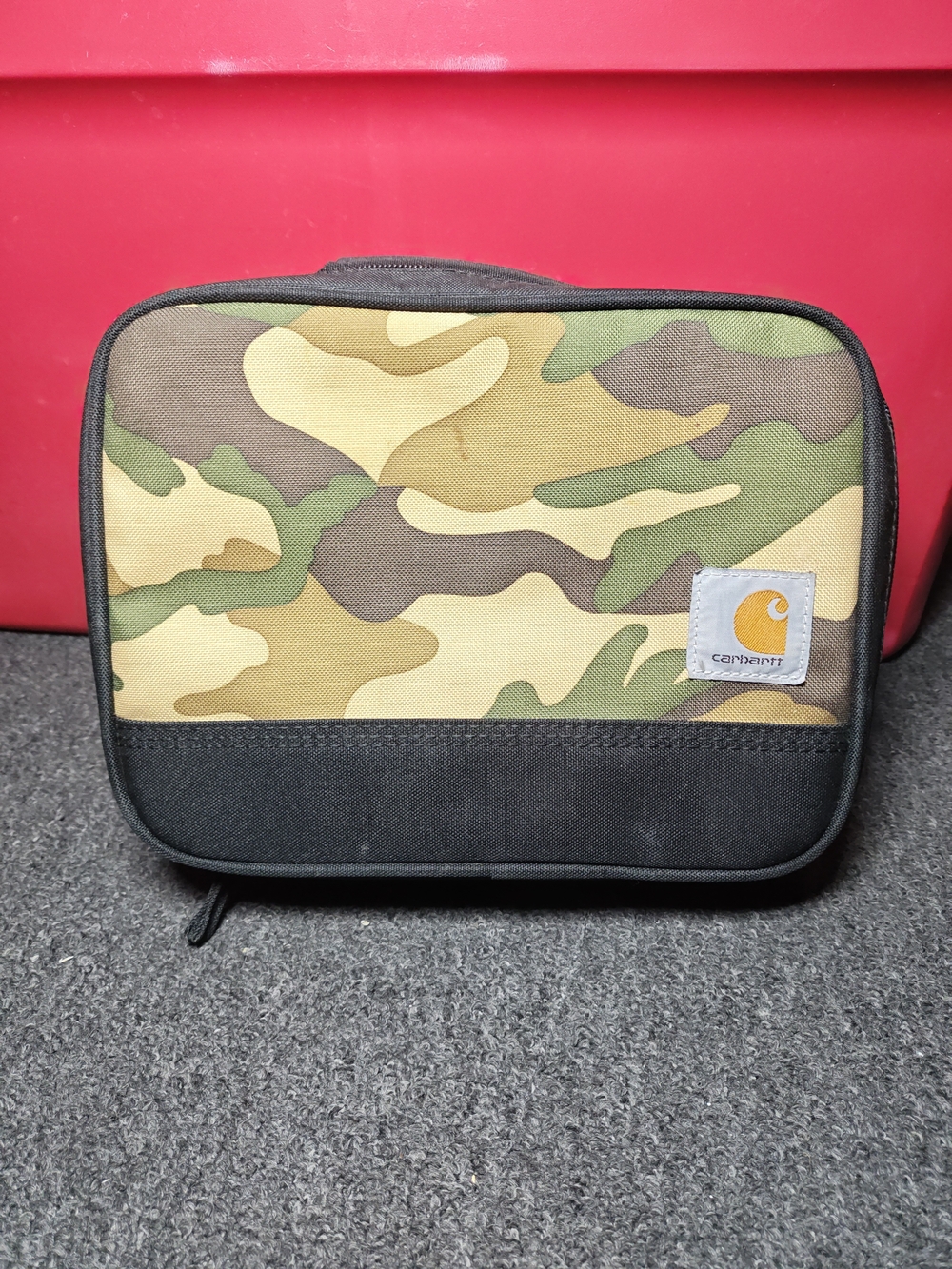 Carhartt Insulted 4 Can Lunch Cooler Camo